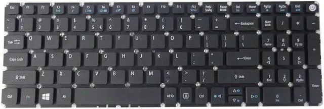 Main image of replacement keyboard for Acer Aspire E5-575 E5-575G E5-575T E5-576 E5-576G E5-576T US