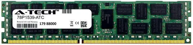 Main image of 32GB DDR3 PC3-8500R 1066MHz RDIMM (IBM 78P1539 Equivalent) Server Memory RAM