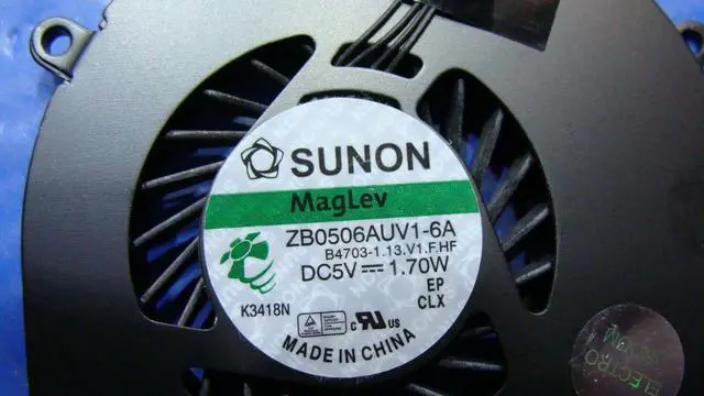 Alt view image 3 of 5 - Cpu cooling fan for Pro A1278 13 inches 2012 MD101LL/A 922-8620 #2