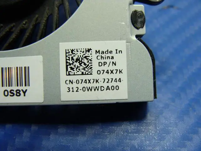 Alt view image 3 of 5 - Cpu cooling fan for Dell Inspiron 15R-5521 15.6 inches 74X7K DC28000C8F0