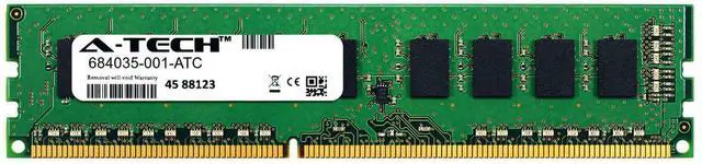 Main image of (NOT FOR HOME PC!) 8GB DDR3 PC3-12800E ECC UDIMM (Replacement for HP 684035-001) Server Memory RAM