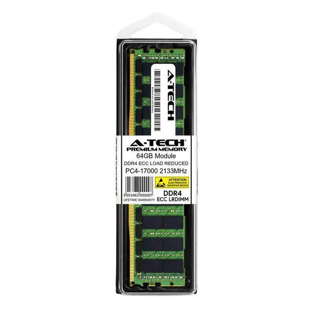 Alt view image 2 of 2 - (NOT FOR HOME PC!) 64GB DDR4 PC4-17000 ECC LRDIMM Replacement for Hynix HMAA8GL7MMR4N-TF Memory RAM