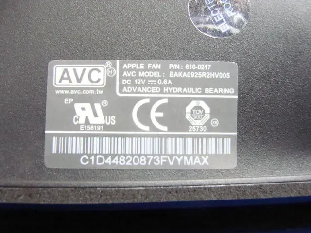 Alt view image 3 of 5 - Cpu cooling fan for A1418 ME086LL/A Late 2013 21.5 inches Desktop 923-0452