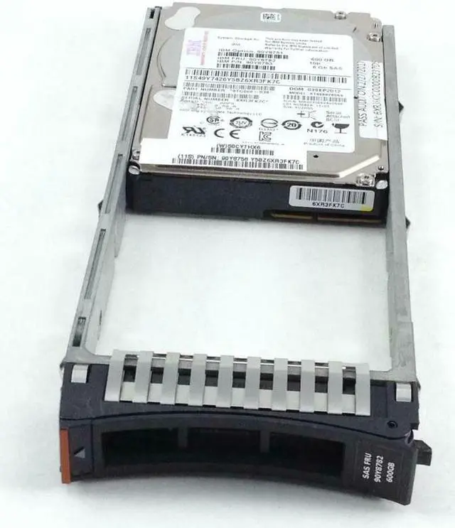 Alt view image 4 of 7 - IBM 90Y8782 600Gb 10000Rpm Sas 6Gbits 2.5Inch Sff Hot Swap Hard Disk Drive With Tray