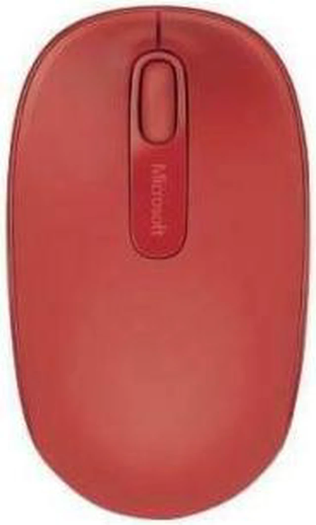 Alt view image 7 of 20 - Microsoft Wireless Mobile Mouse 1850 - Flame Red (U7Z-00031)