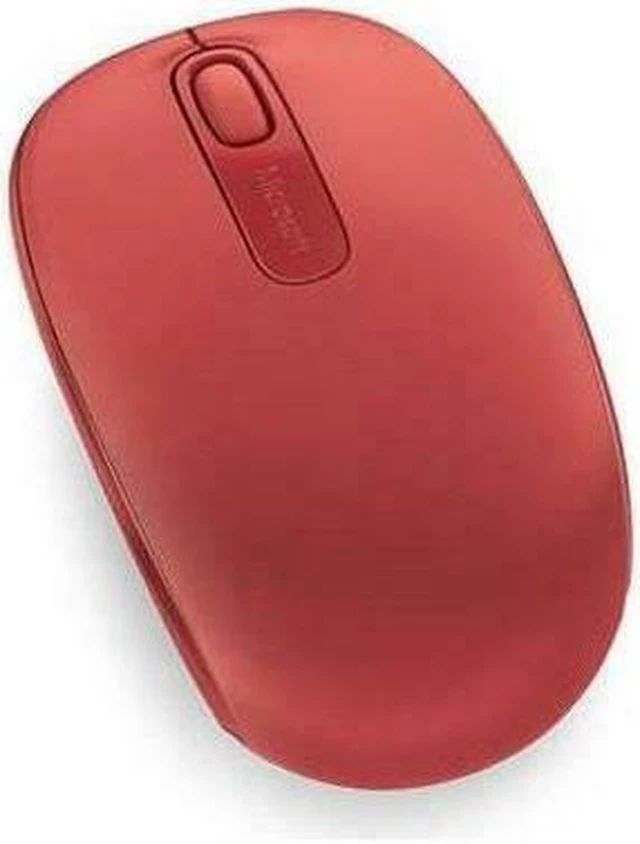 Alt view image 9 of 20 - Microsoft Wireless Mobile Mouse 1850 - Flame Red (U7Z-00031)
