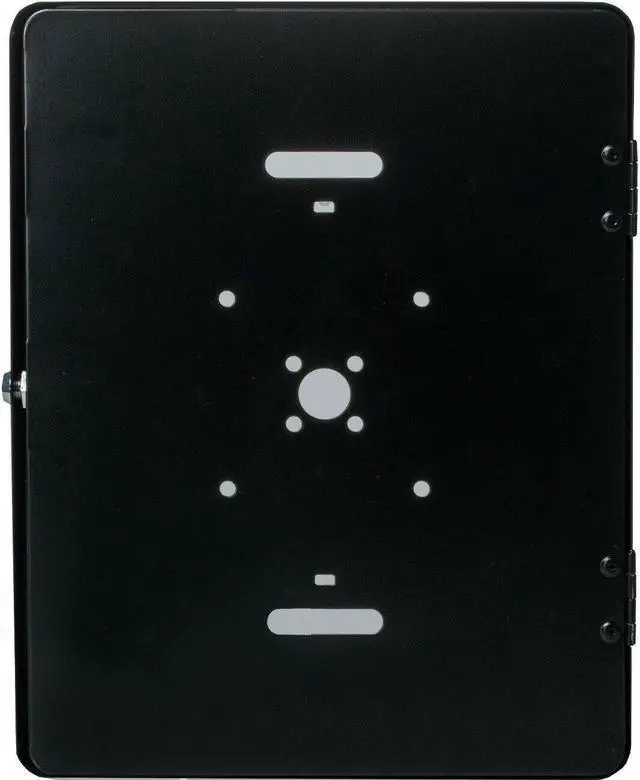 Alt view image 6 of 9 - Tablet Mount, CTA Digital Premium Locking On-Wall Flush Mount for iPad 10.2-Inch (7th Gen.), iPad Air 3 (2019), iPad Gen. 6 (2018), Galaxy Tab S3 9.7”, and More, Black