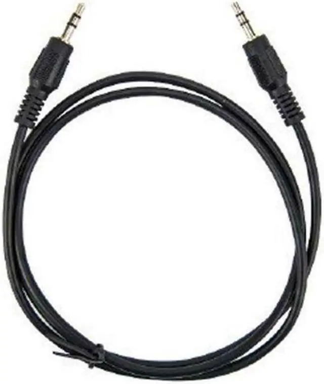 Alt view image 2 of 8 - Rocstor Y10C188-B1 3Ft Slim 3.5Mm Stereo Cable Male To Male Gold Plated Black
