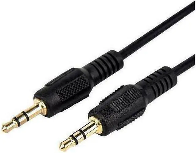 Alt view image 3 of 8 - Rocstor Y10C188-B1 3Ft Slim 3.5Mm Stereo Cable Male To Male Gold Plated Black