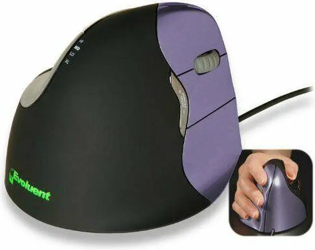 Main image of Evoluent VM4S Vertical Mouse 4 Right Hand USB Wired (Small Size)