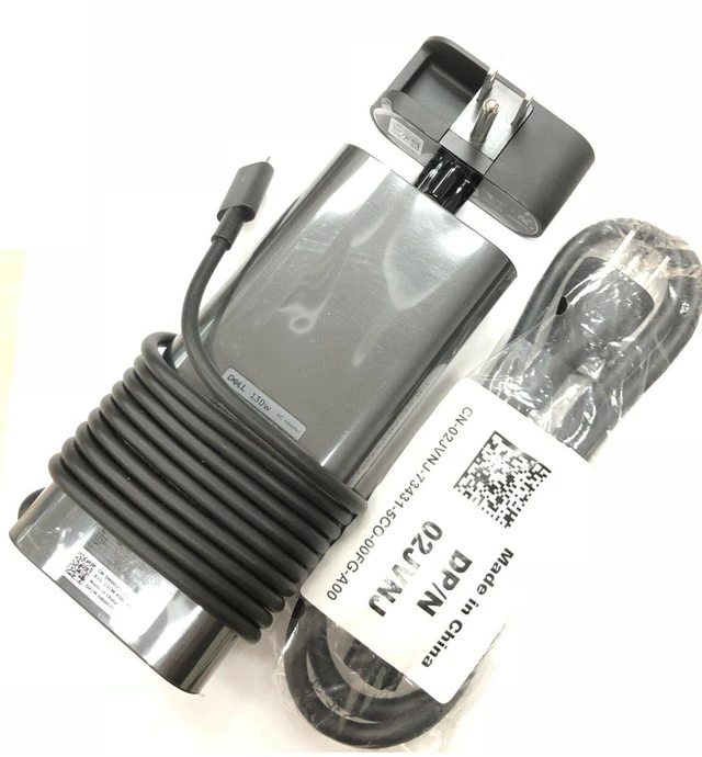 Main image of New Genuine Dell 130-Watt Type-C AC Power Adapter Cord For DA130PM170,HA130PM170
