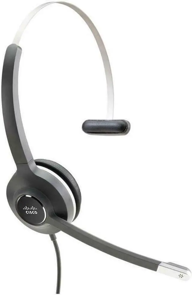 Main image of Cisco Headset 531, Wired Single with Quick Disconnect coiled RJ Headset Cable