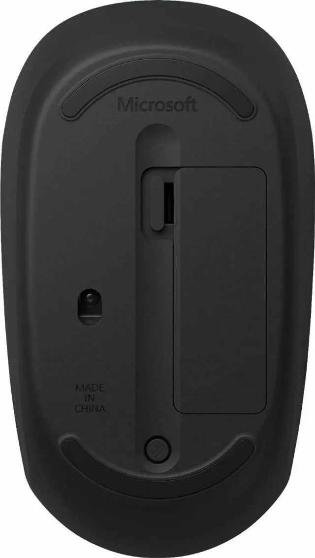 Alt view image 4 of 10 - Microsoft Bluetooth Mouse - Black. Comfortable design, Right/Left Hand Use, 4-Way Scroll Wheel, Wireless Bluetooth Mouse for PC/Laptop/Desktop, works with for Mac/Windows Computers
