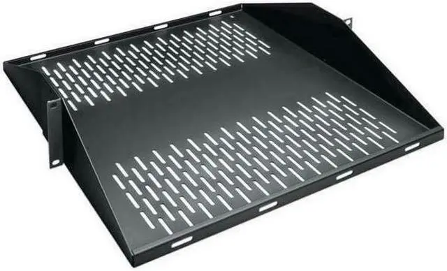 Alt view image 3 of 5 - Black Box RMTS08 Vented Center-Weight Shelf, 18.5Ind, Bla