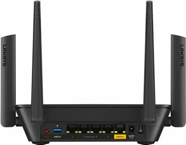 Alt view image 2 of 6 - Linksys MR9000 Max-Stream AC3000 Tri-Band Mesh WiFi 5 Router