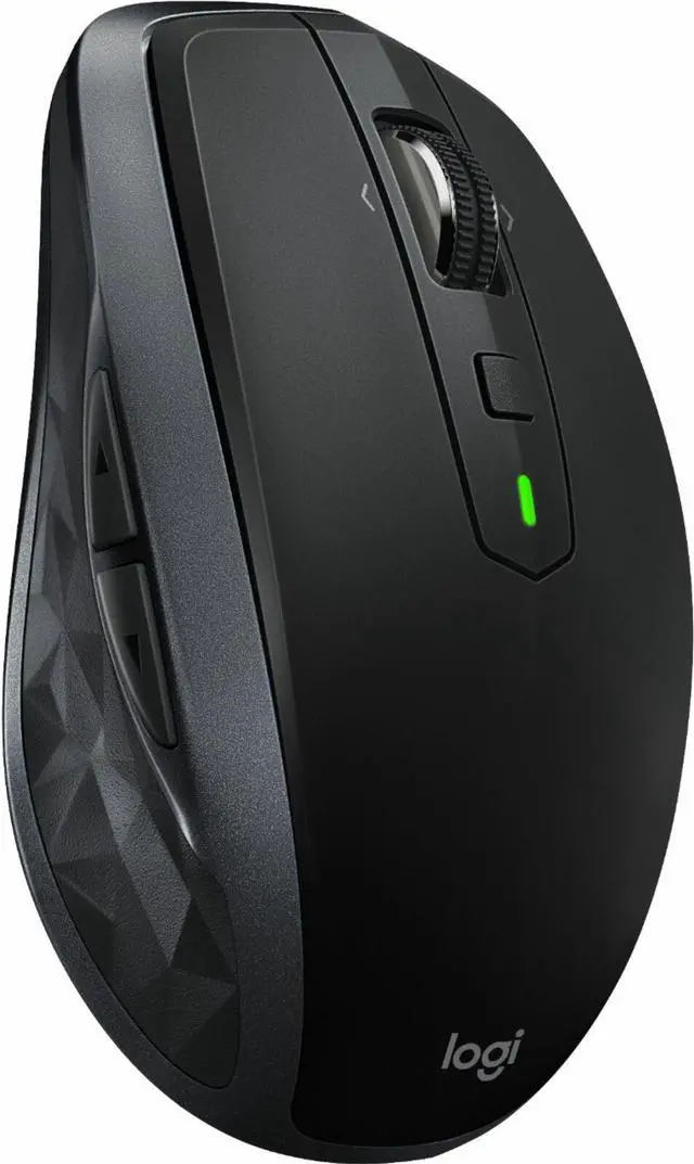 Alt view image 10 of 14 - Logitech MX Anywhere 2S Wireless Laser Mouse Use On Any Surface Control up to 3 Apple Mac and Windows Computers and laptops (Bluetooth or USB) - Black 910-005748