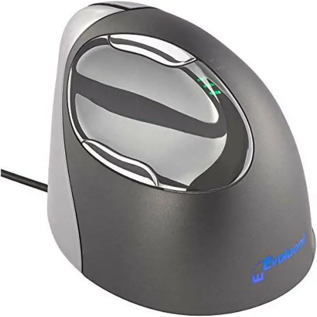 Alt view image 3 of 6 - Evoluent VM4R VerticalMouse 4 Right Hand Ergonomic Mouse with Wired USB Conne...