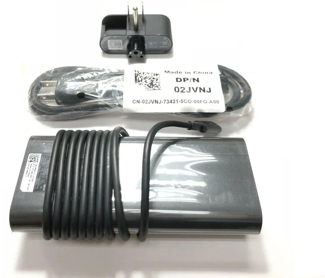 Alt view image 3 of 7 - New Genuine Dell 130-Watt Type-C AC Power Adapter Cord For DA130PM170,HA130PM170