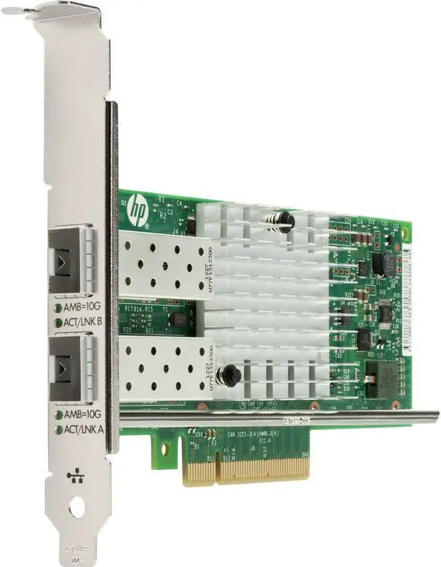 Main image of HP 1QL46AA Intel X550 10GBASE-T Dual Port NIC