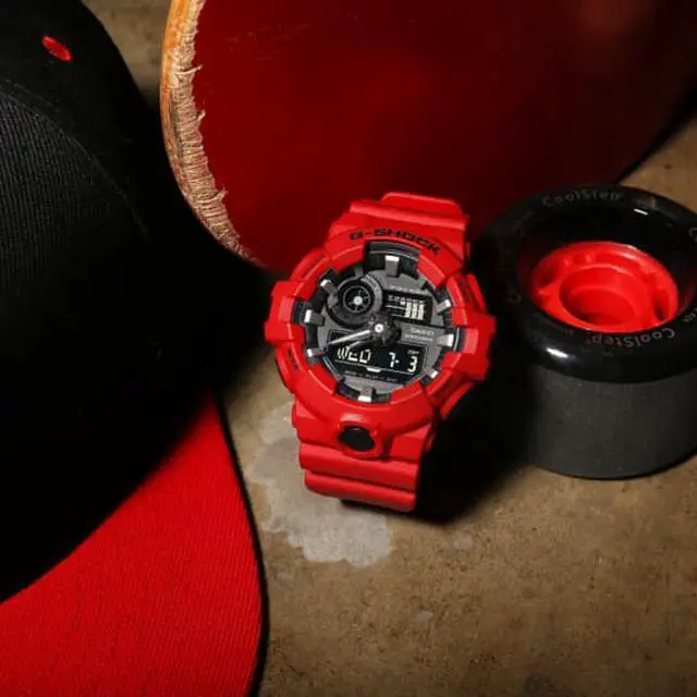 Alt view image 4 of 12 - Casio CASIO G-SHOCK series gorilla theme series stereo dial design GA-700-4A