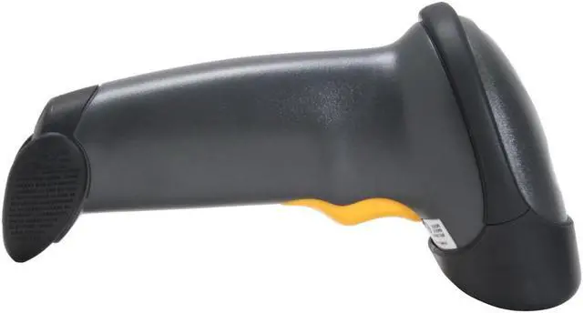 Alt view image 5 of 6 - Zebra Symbol LS2208 Corded Handheld 1D Laser Barcode Scanner, USB, RS232, KBW, TGCS (IBM) 46XX over RS485, USB Kit, Black - LS2208-SR20007R-NA