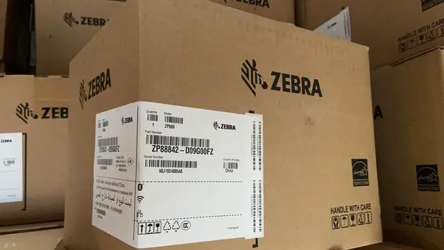 Alt view image 7 of 7 - ZEBRA  original new ZP888 Thermal Transfer Desktop Printer (replace Zebra ZP450 High Speed Direct Thermal Label Printer) ZP88842-D09G00FZ