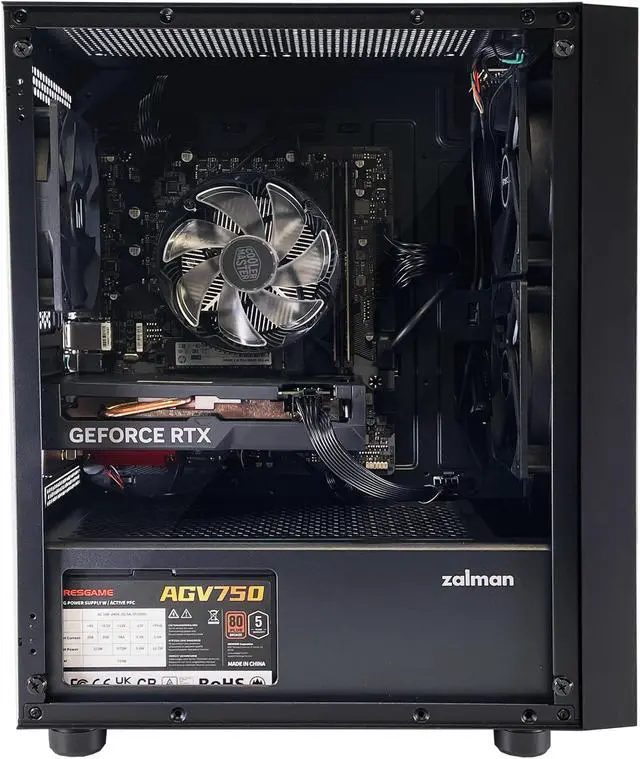 Alt view image 4 of 4 - GRI Pure Pro Desktop | Ryzen 5 5600x | 32GB DDR4 | RTX 3060Ti 8GB | 1TB NVMe | WiFi 6E Built-in