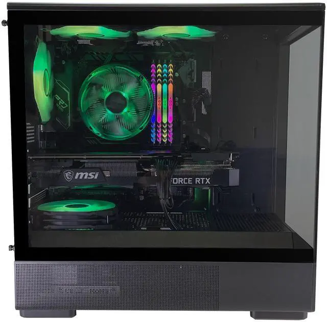 Alt view image 2 of 5 - GRI Gaming Bundle | Ryzen 7 7700X | 16GB DDR5 | RTX 4070 12GB | 2TB NVMe | Razer Monitor Bundle | WiFi 6E Built-in