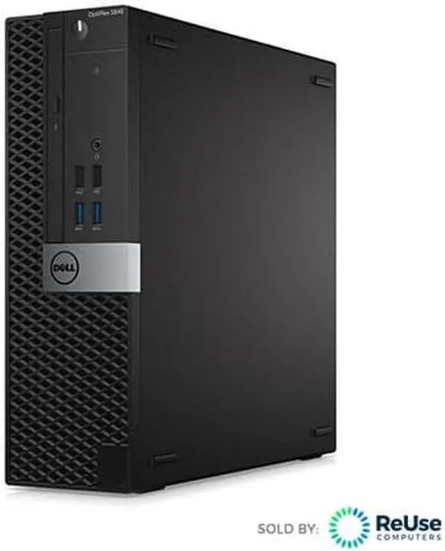 Alt view image 5 of 5 - Dell Optiplex 5040-SFF, Core i5-6500 3.2GHz, 32GB RAM, 1TB Solid State Drive, Windows 10 Pro 64bit (Renewed)