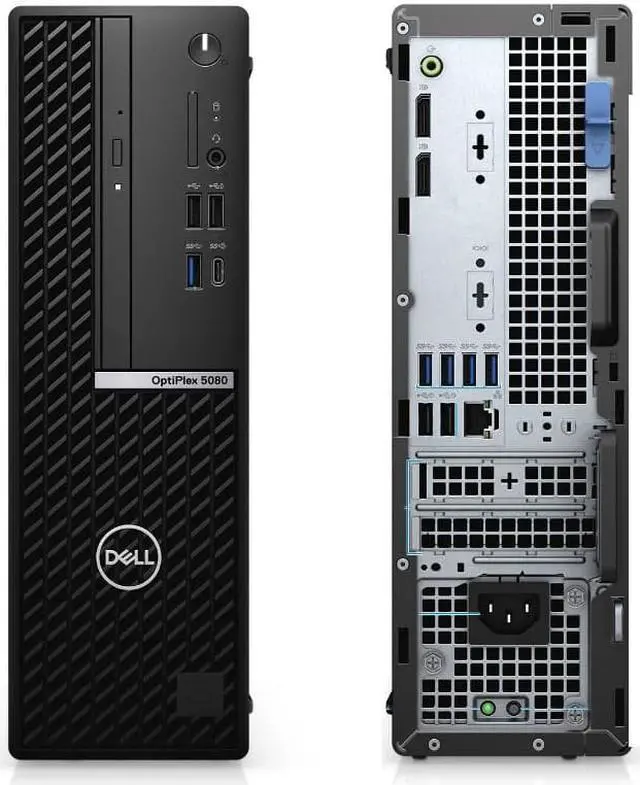 Alt view image 2 of 2 - Dell Optiplex 5080 Short Form Factor Desktop, Intel i5-10500, 16GB DDR4, 512GB NVMe M.2 SSD, Windows 11 Pro