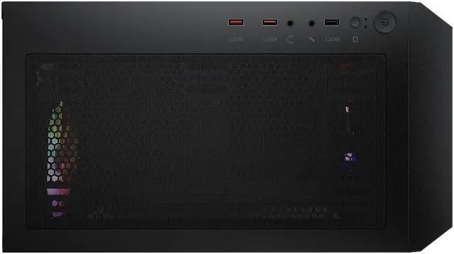 Alt view image 3 of 4 - COUGAR MX360 RGB, Dual Blades of Lightning ARGB Mid Tower Gaming Case, support up to 360mm radiator / 315mm graphic card / 170mm CPU cooler