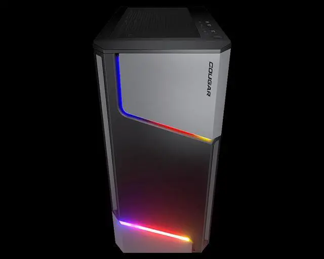Alt view image 2 of 3 - Cougar Battleship Gaming Desktop | i5-8500 | 16GB | RX 6700XT | 1TB NVME | WiFi Built-In