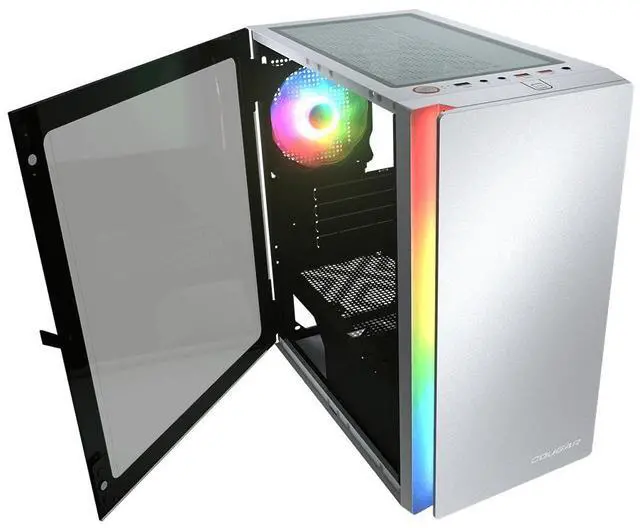 Alt view image 3 of 3 - Cougar Battleship Gaming Desktop | Ryzen 7 7800X3D | 16GB DDR5 | RTX 4060 8GB | 1TB NVME | WiFi Built-In