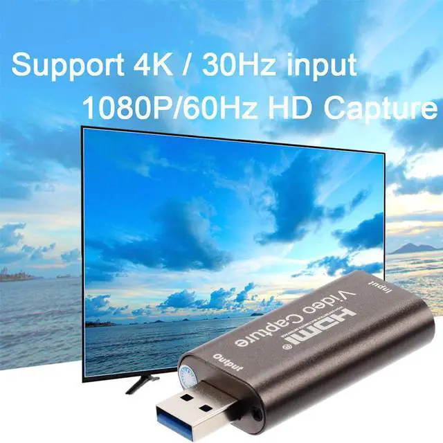 Alt view image 2 of 6 - 4K USB3.0 USB2.0 Audio Video Capture Card HDMI To USB 3.0 2.0 Acquisition Card Live Streaming Plate Camera Switch Game Recording