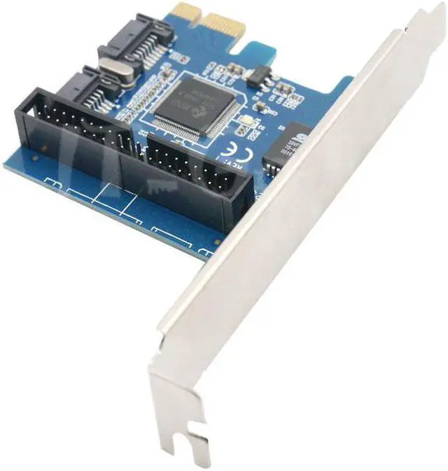 Alt view image 3 of 4 - PCI Express Controller Card PCI-e To SATA Converter PCIe To IDE Adapter