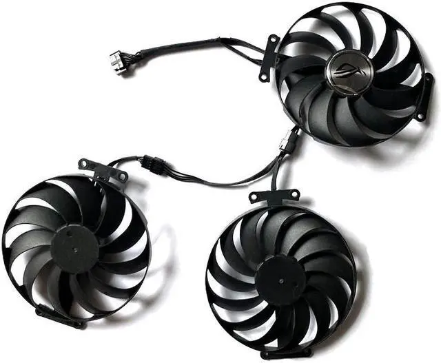 Alt view image 3 of 6 - 3pcs Cooling Fan 7PIN CF1010U12S T129215SU FDC10U12S9-C RTX 3090 GPU FAN For ASUS ROG STRIX RTX 3070 3080 Ti 3090 GAMING