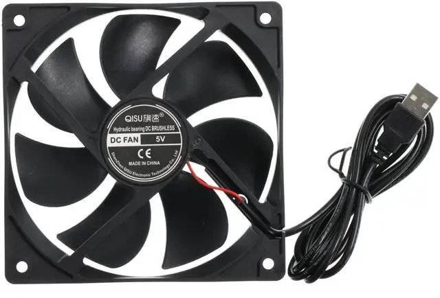 Main image of 1pcs new DC 5V USB 1200rpm 120mm 120x120x25mm 12025S Cooler Motor Brushless Cooling Fan 120mm 5V USB cooling fan