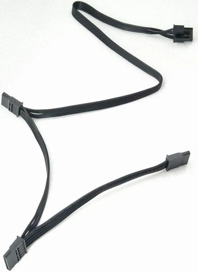 Main image of High Quality 5Pin to 3*SATA Modular Power Supply Cables Adapter PSU SATA Power Cable only for OCZ ZT/GreatWall