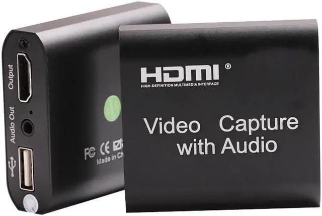 Main image of 4K 1080P HDMI To USB Video Capture Card Loop Audio Out Mic IN Game Recording Box PC Live Streaming Broadcast Plate