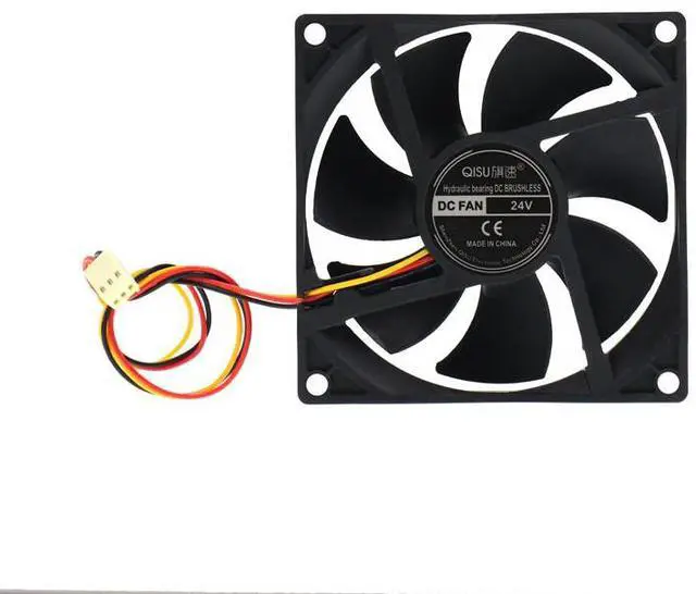Alt view image 3 of 4 - CPU Cooler Cooling Fan 1pc 12V 3 Pin 9cm 90 x 25mm 90mm CPU Heat Sinks Cooler Fan DC Cooling Fan High Quality
