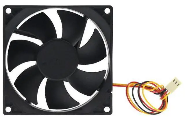 Alt view image 2 of 4 - CPU Cooler Cooling Fan 1pc 12V 3 Pin 9cm 90 x 25mm 90mm CPU Heat Sinks Cooler Fan DC Cooling Fan High Quality