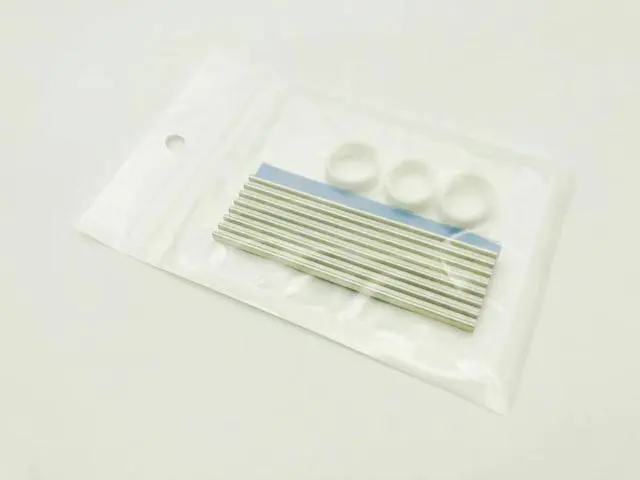 Alt view image 6 of 6 - 5PCS Cooling Heatsink Heat Dissipation Aluminum Radiator M.2 NVME Cooling Heat Sink Heat Thermal Pads For M.2 NGFF SSD