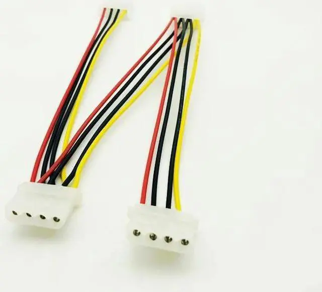 Alt view image 4 of 6 - 5PCS 4Pin Power Cable 4Pin Molex Male to 3 Port Molex IDE Female Power Supply Splitter Adapter Computer 4Pin IDE Power Cord