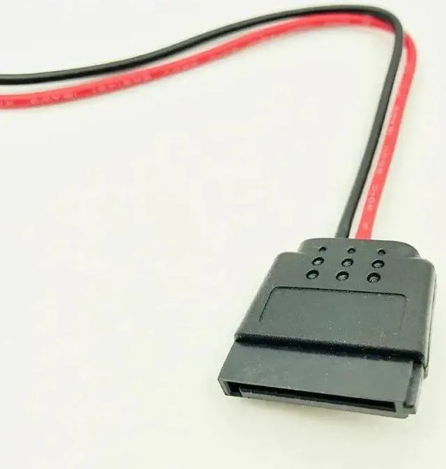 Alt view image 5 of 6 - SATA to USB Power Cable HDD USB Adapter 40cm USB 5V Male To 15Pin SATA Female USB Port Power Supply for Laptop 2.5" SATA HDD SSD