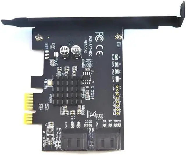 Alt view image 3 of 6 - Mainboard CPU Graphics Card Extention Cables PCI-E 1X to 16X Extender Riser Card SATA 4P Power Cable 4P Adapter Cable