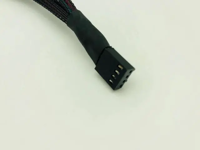 Alt view image 6 of 6 - 5PCS 1 to 3 PWM 4Pin Splitter Cable 4P Female to 3/4 Pin PWM Fan Adapter for Computer Case CPU Fan Mining Cooling Fans Hub Cable
