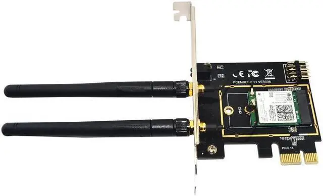 Alt view image 5 of 6 - PCI Express 1X M.2 NGFF Key A A+E to Mini PCI E Adapter Wireless WiFi Bluetooth Network Card ConverterM2 NGFF Support 2230 2242