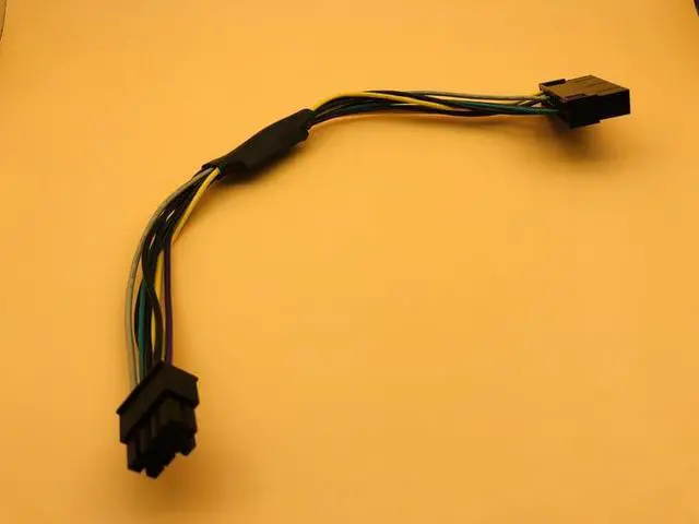 Alt view image 3 of 6 - ATX 24Pin Female to for DELL Optiplex 3020 7020 9020 T1700 Server Motherboard 8Pin Male Adapter Power Cable Cord 30cm 18AWG