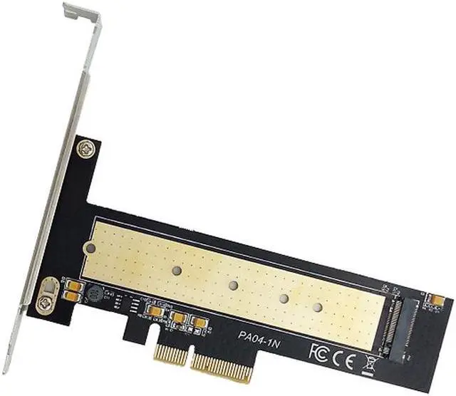 Alt view image 2 of 6 - M.2 NVMe SSD NGFF TO PCIE X4 M Key Interface Adapter Card Support PCI Express 3.0 x4 2230 2242 2260 2280 22110 M2 SSD FULL SPEED
