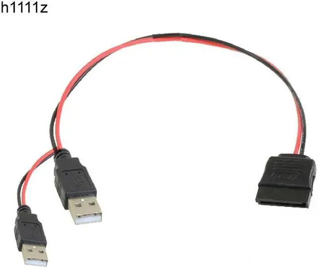 Main image of SATA to USB Cables Adapter 40cm USB 5V Male To 15Pin SATA Female Port Power Cable Adapter For 2.5inch SATA HDD SSD Power Cables